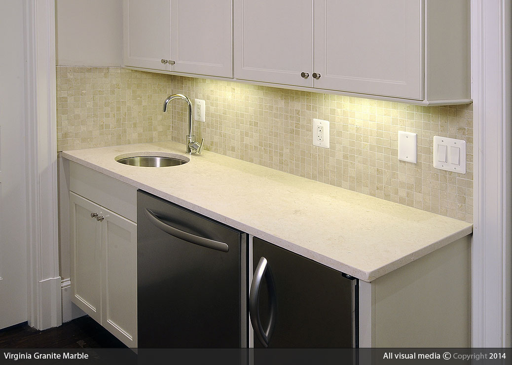 Quartz Bar Countertop Virginia Marble & Granite Residential