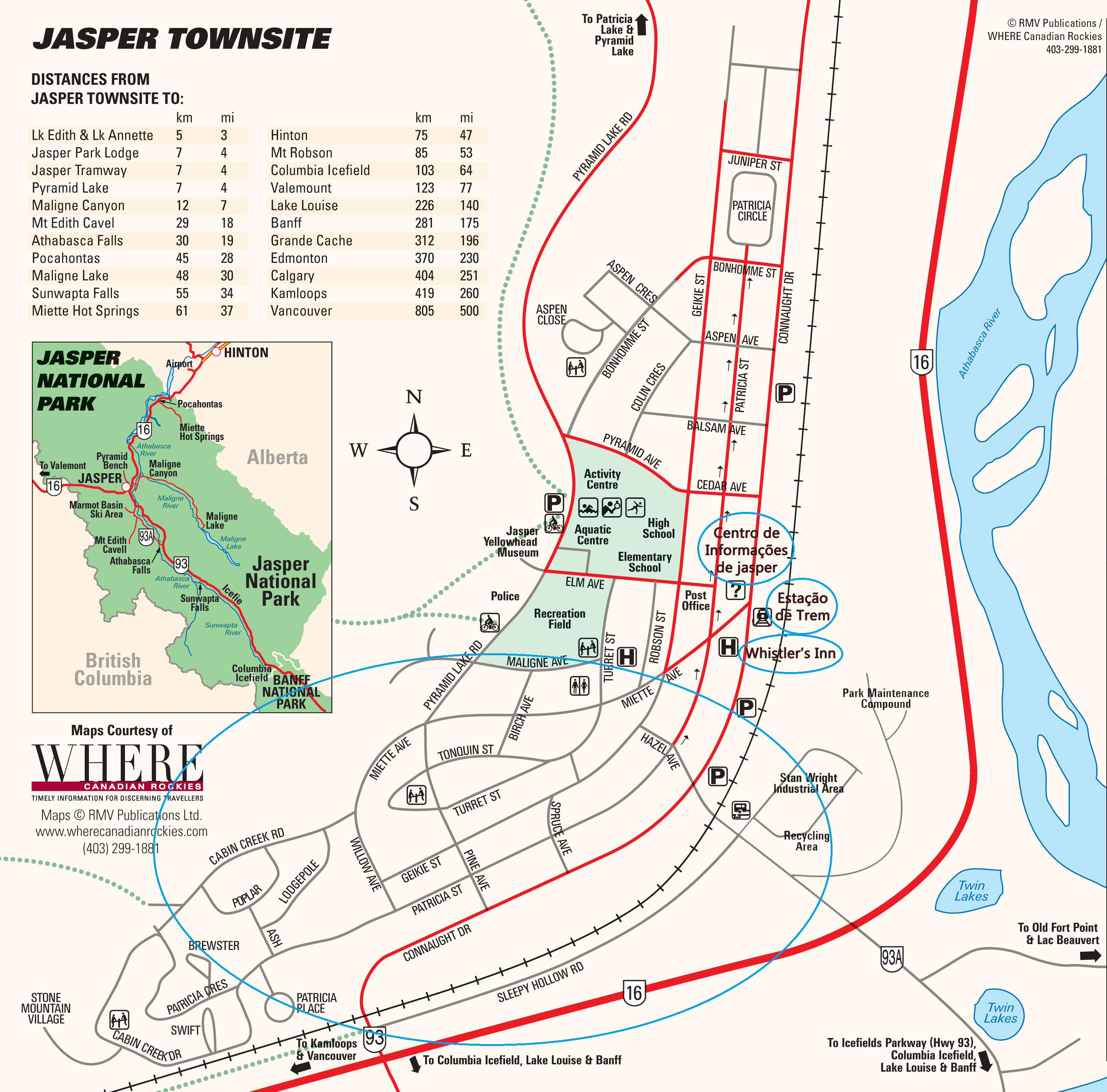 Jasper National Park Um roteiro de carro pela região