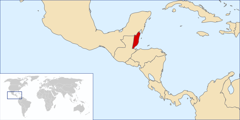 Belize Map Free Maps of Belize and Central America.