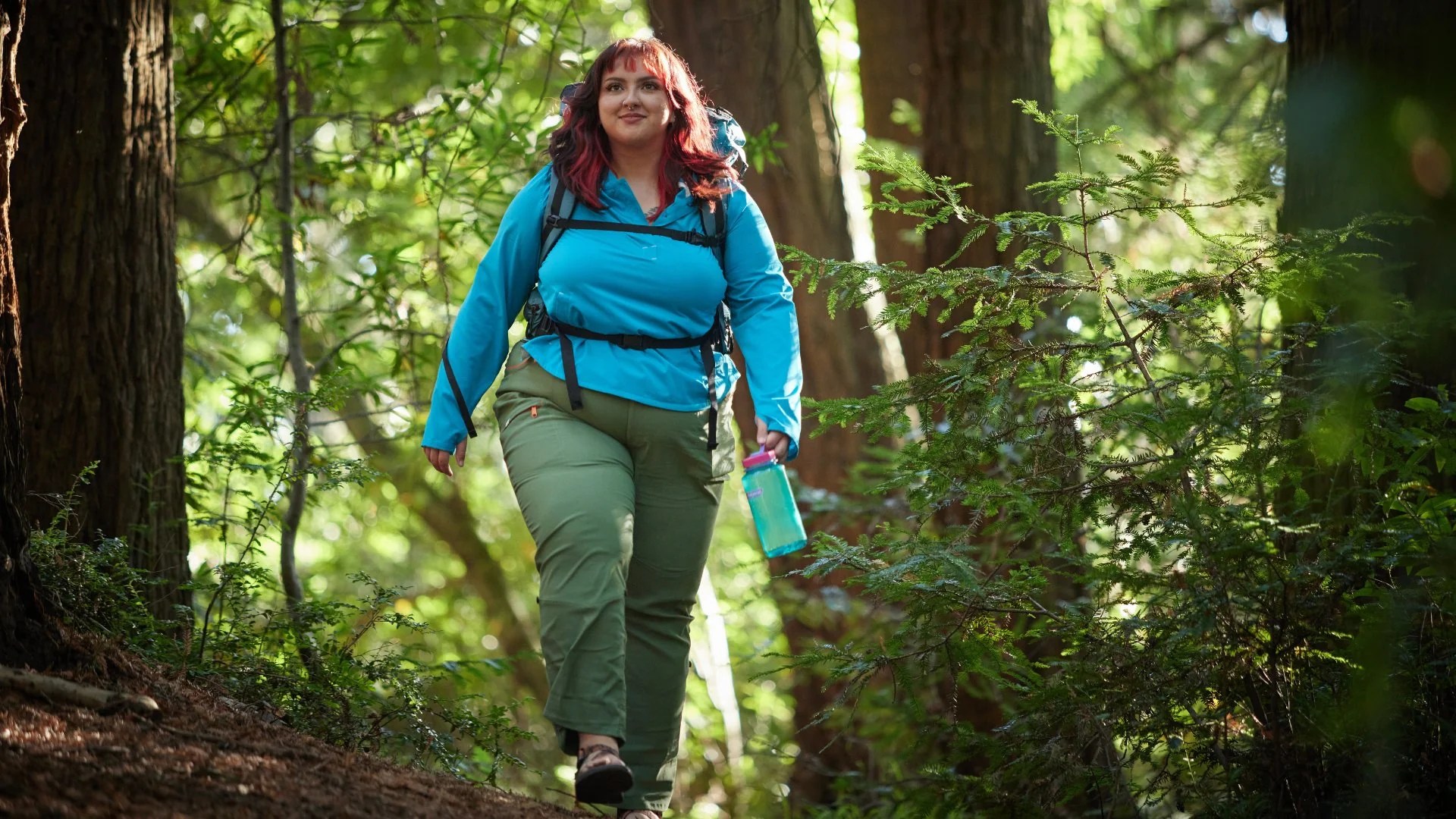 Plus size womens outdoor clothing trousers, jackets, tops and more