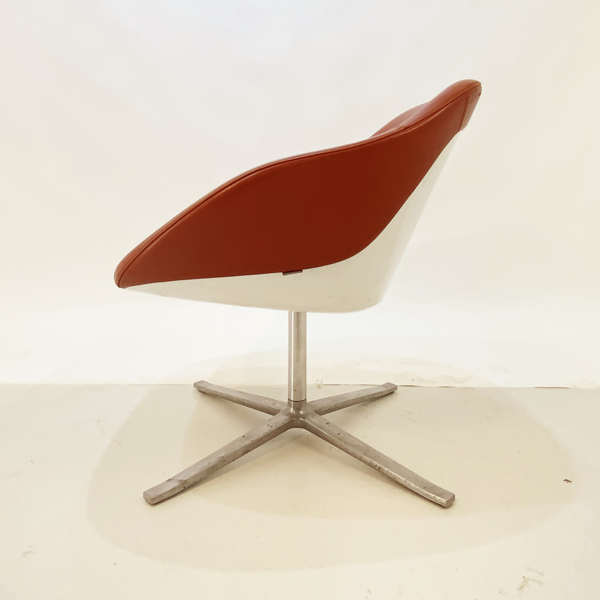 Walter Knoll Leather Turtle Lounge Chairs Vampt Vintage Design