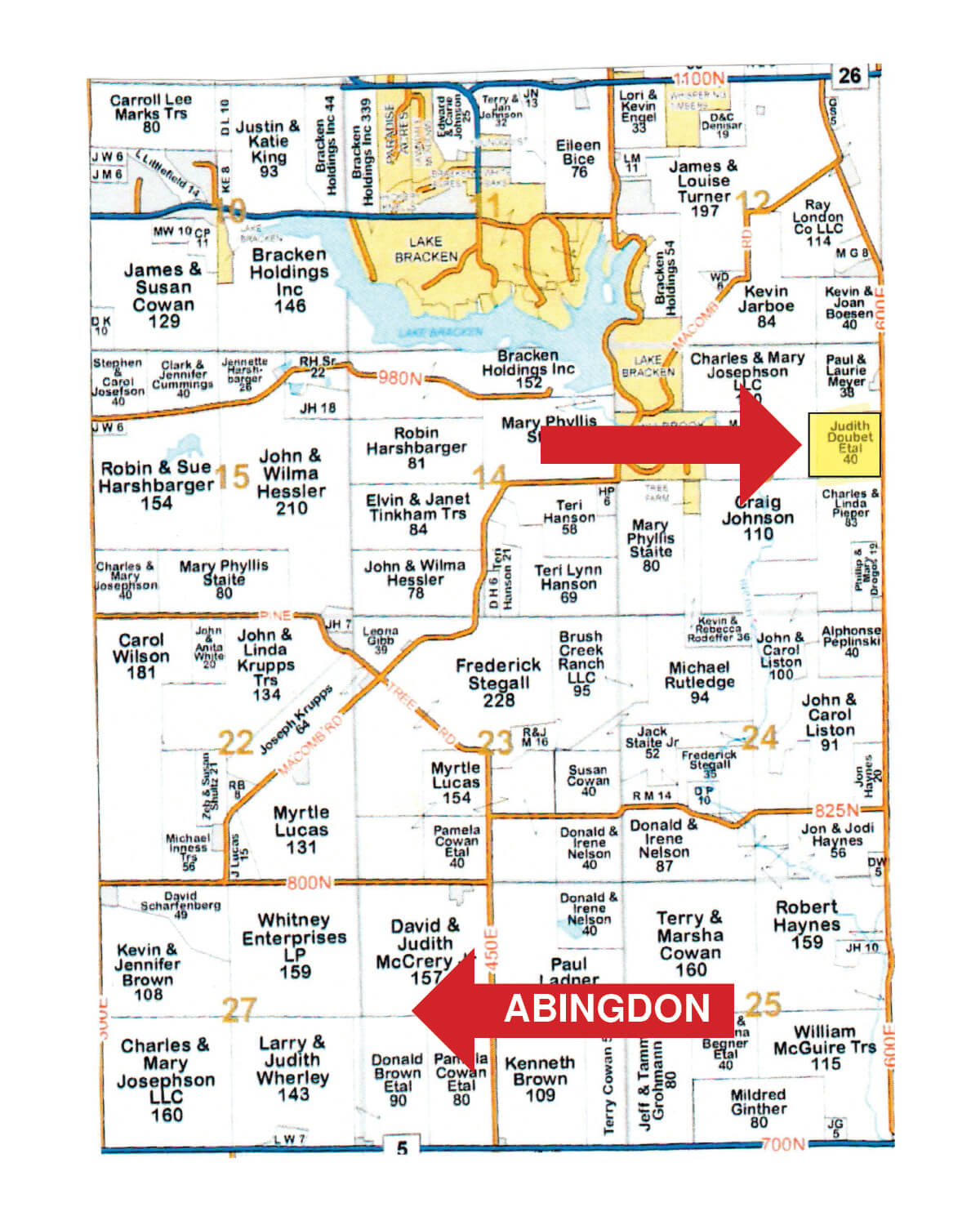 Land Auction 40.0 Acres 1 Tract Knox County, IL Van Adkisson