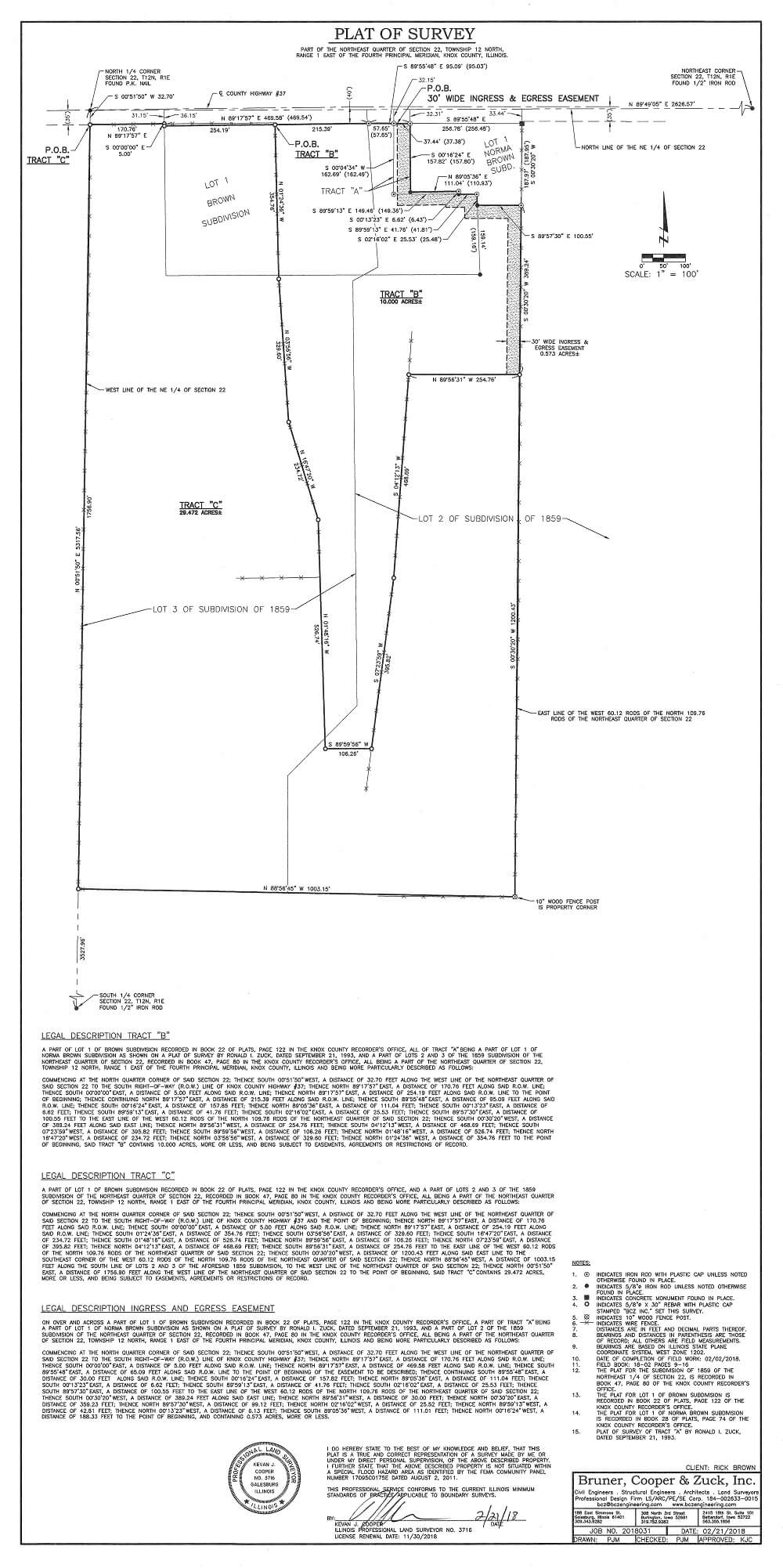 Land Auction 29.47 Acres (M/L) 1 Tract Knox County, IL Van Adkisson