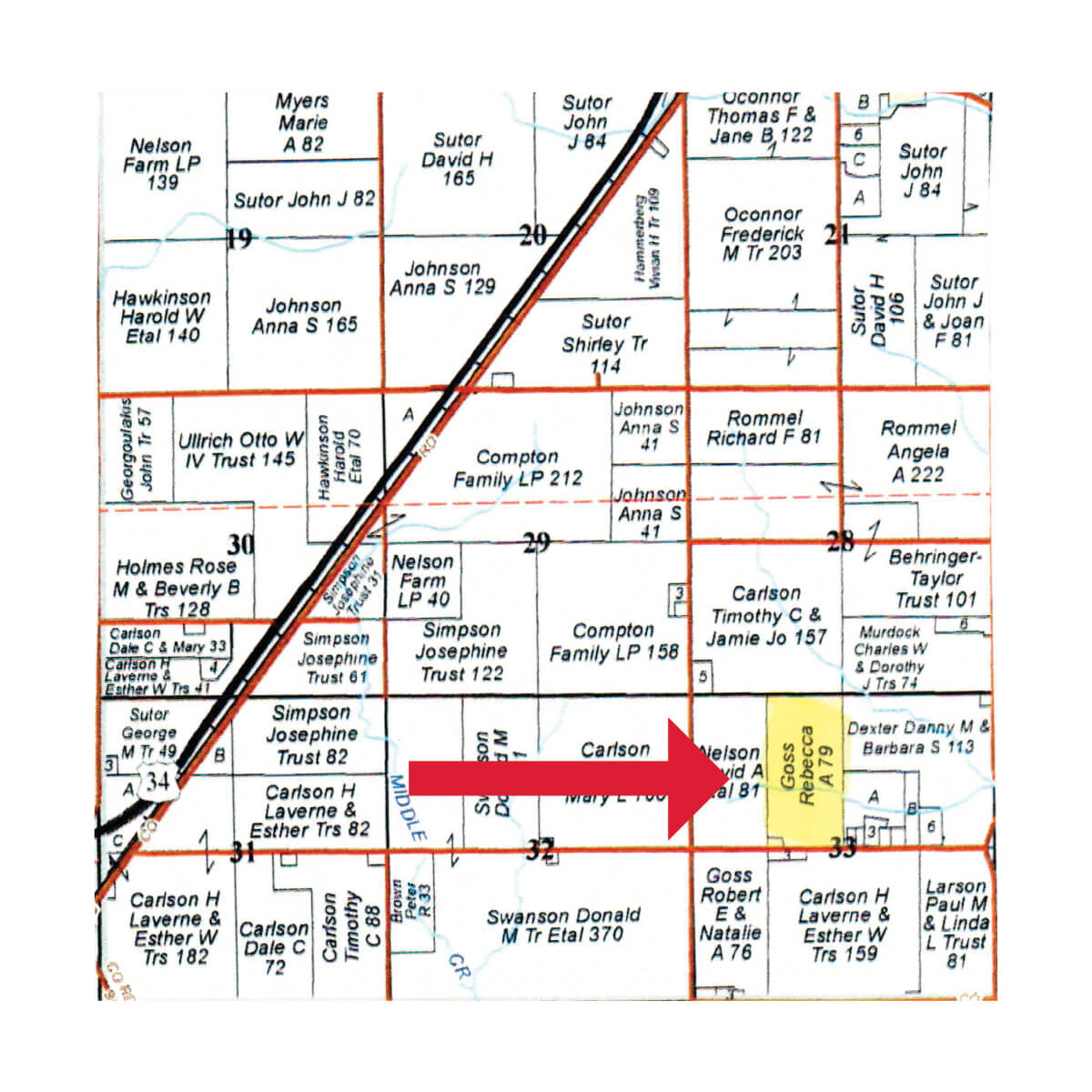 Land Auction 79.54 Surveyed Acres 1 Tract Knox County, IL Van