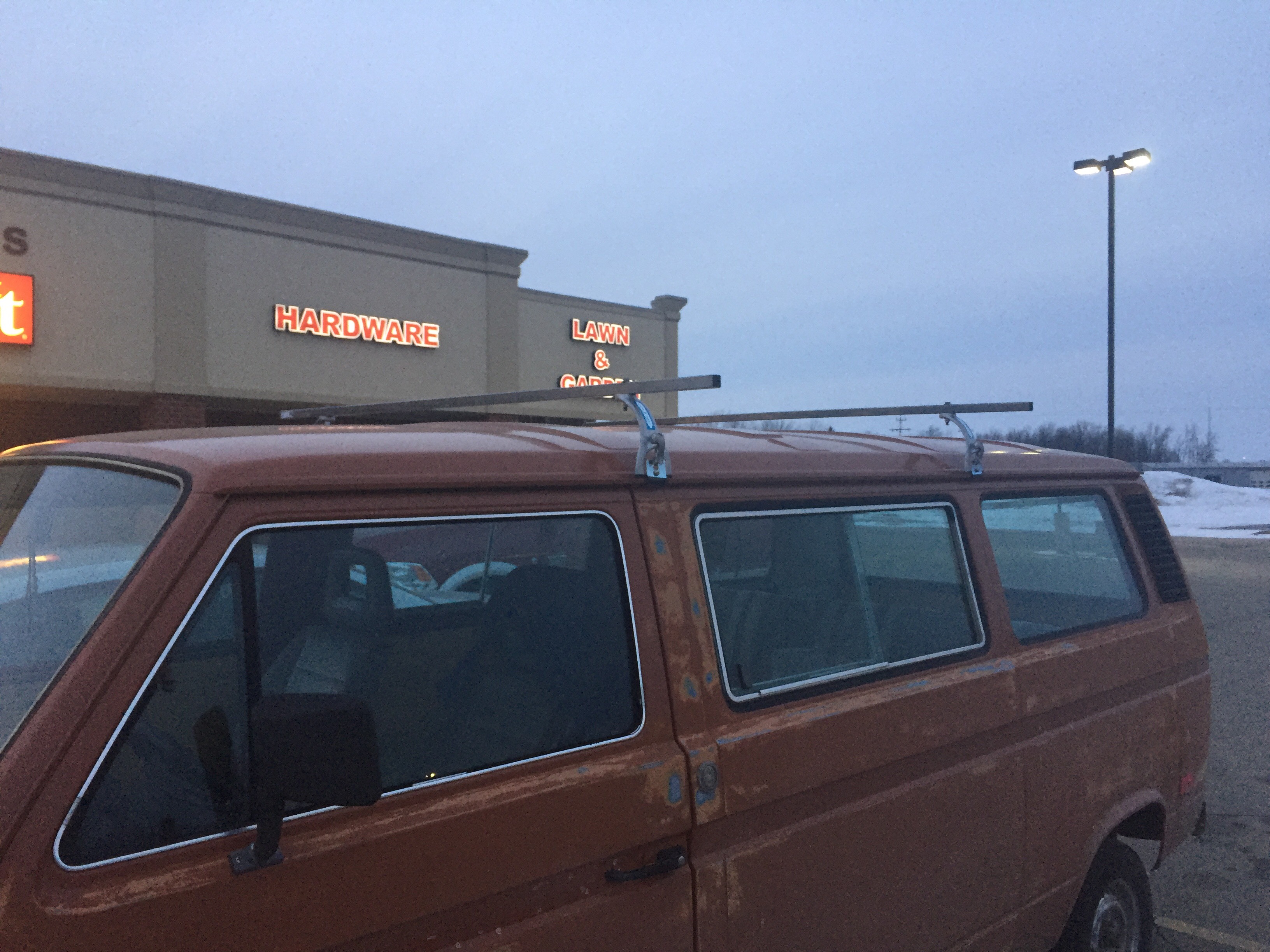 D.I.Y. Roof Rack Vanagon Nomad