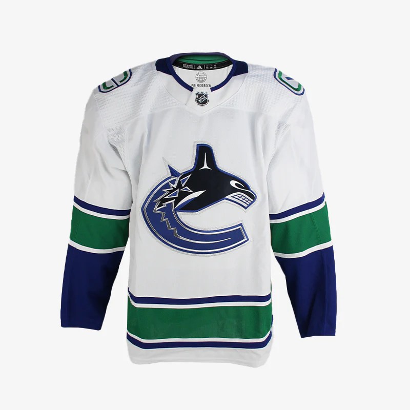 Vancouver Canucks Primegreen Away Orca Made In Canada Jersey Vanbase