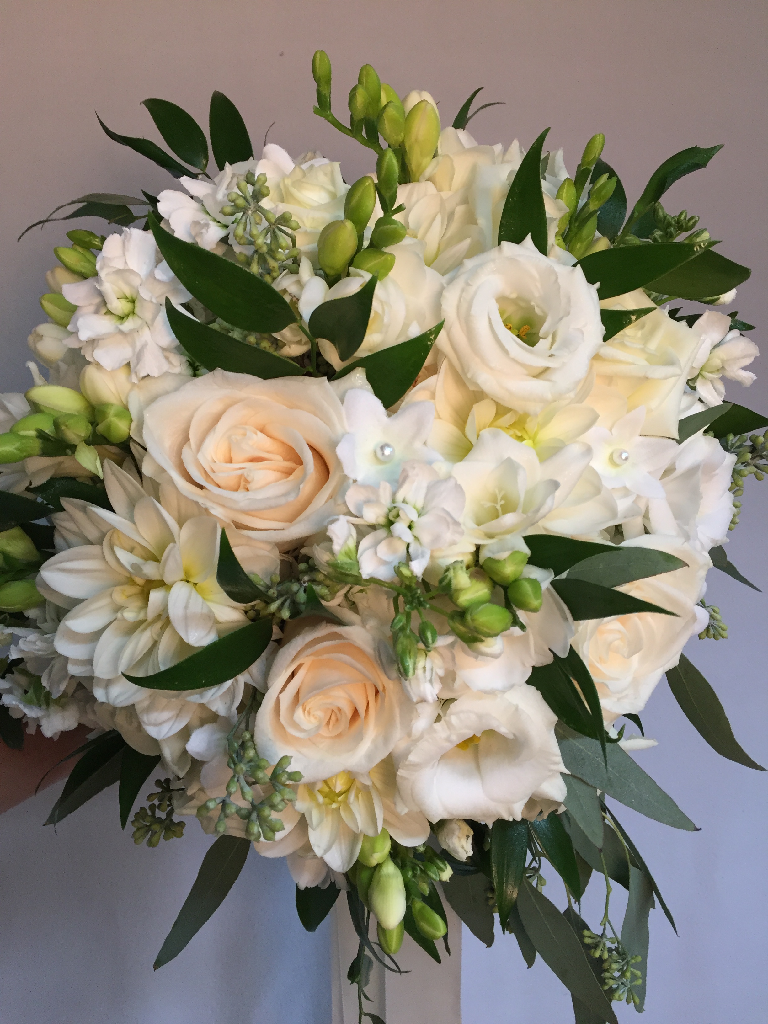 Classic White Wedding Van Belle Flowers