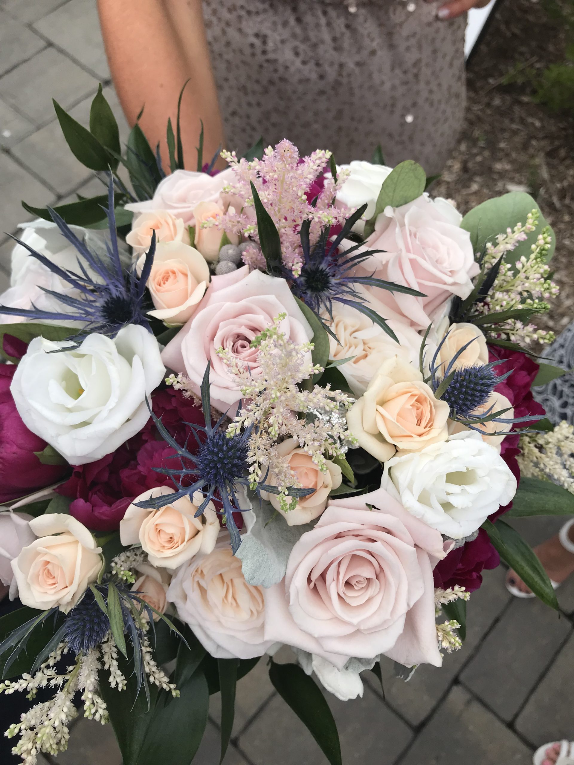 Pink Wedding Theme, Van Belle Flowers Courtice, Whitby