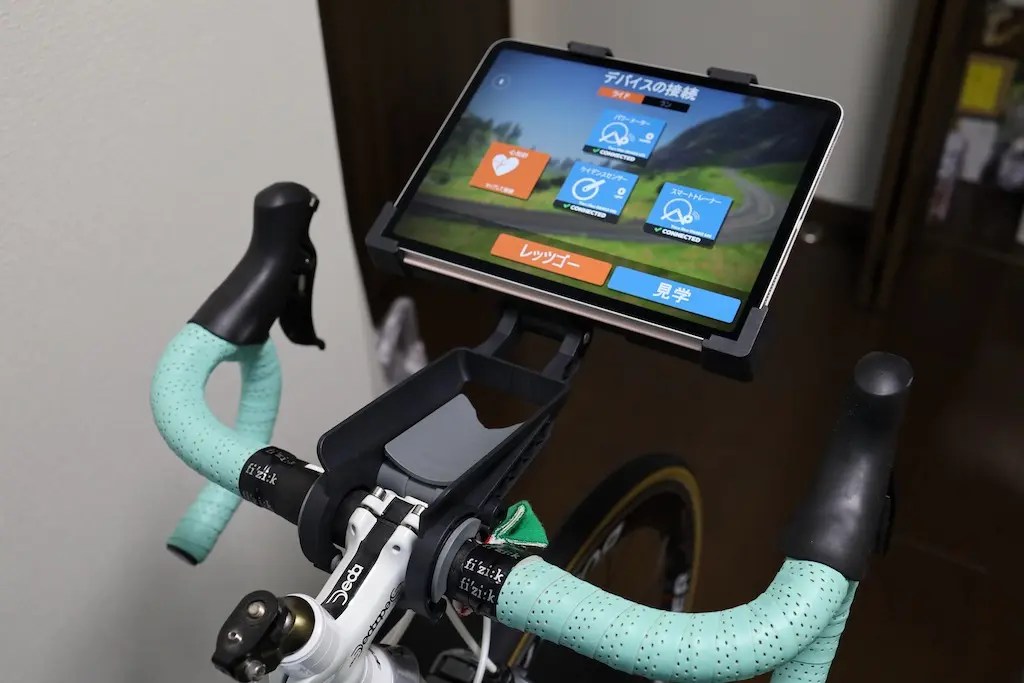 Tacx社製タブレットホルダーとiPadでお手軽Zwift環境構築！ Go Go MINI