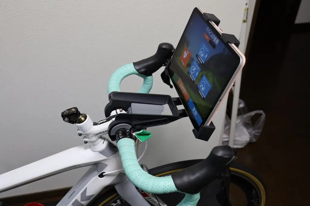 Tacx社製タブレットホルダーとiPadでお手軽Zwift環境構築！ Go Go MINI
