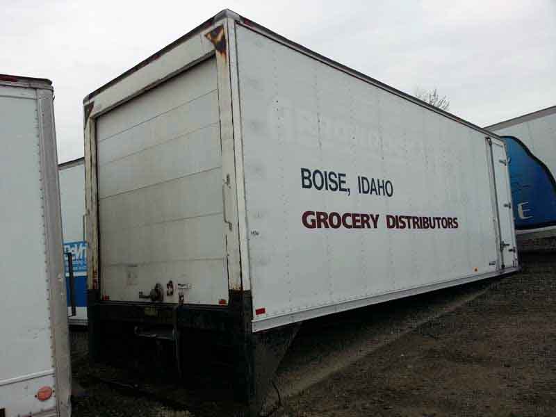 Van Body City selling Used Van Bodies for Trucks