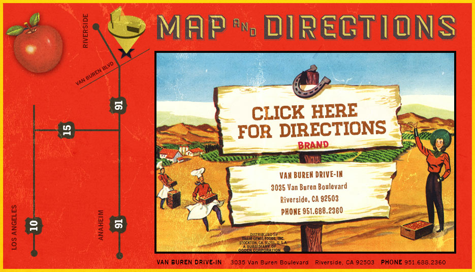 Directions to Van Buren Drive In Theatre