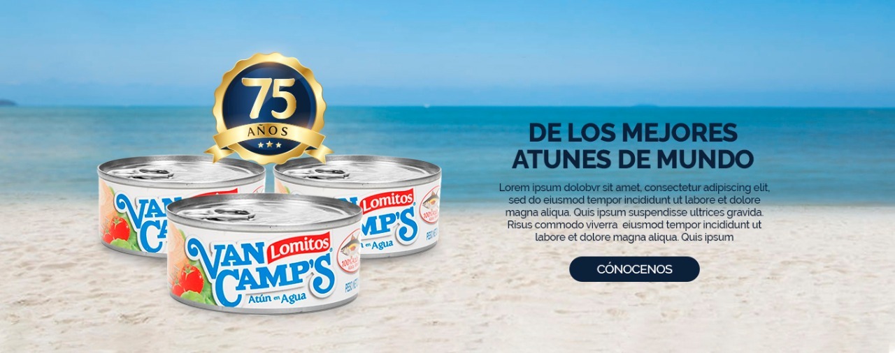 Atún Van Camps Ecuador El delicioso sabor del Atún