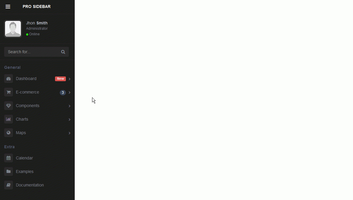 Css Menu for Html Vertical Menu Bar Template 10+ Examples of