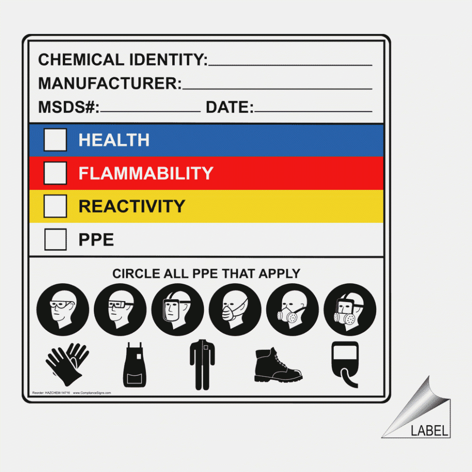 Training Material on Hazardous Waste Container Labeling.