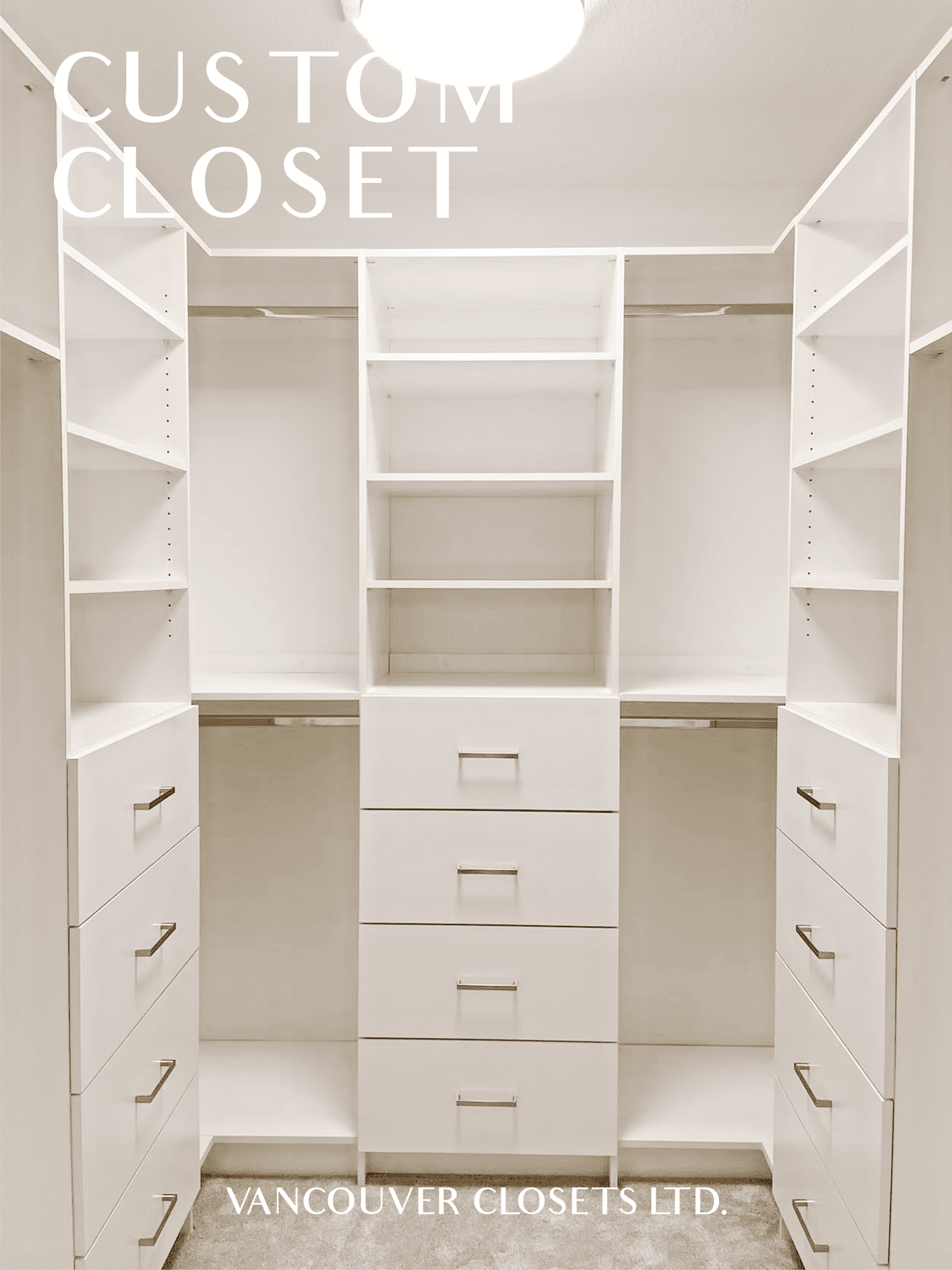 Closets, Design and Manufacturer Vancouver Closets.