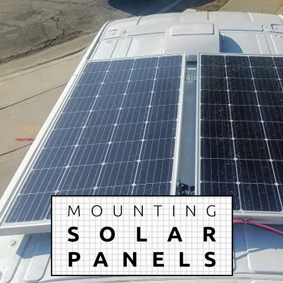 Diy Rv Solar Panel Mounts / Unplugged Rv Solar System Install Trailer