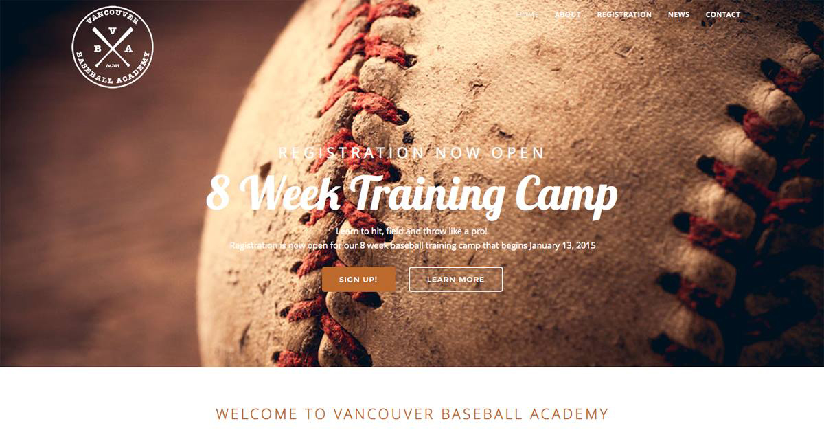 Registration now open for our winter baseball camp