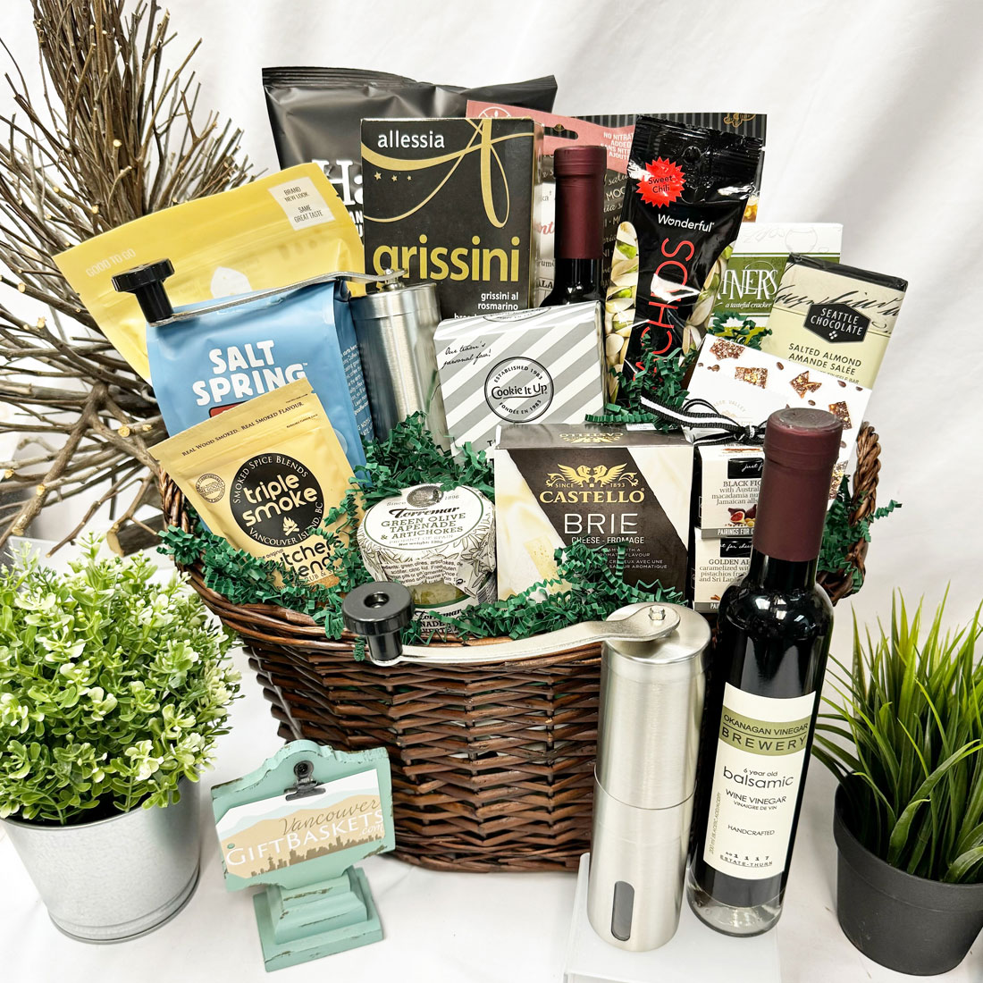 All the Comforts of a Home Gift Basket Vancouver Gift Baskets
