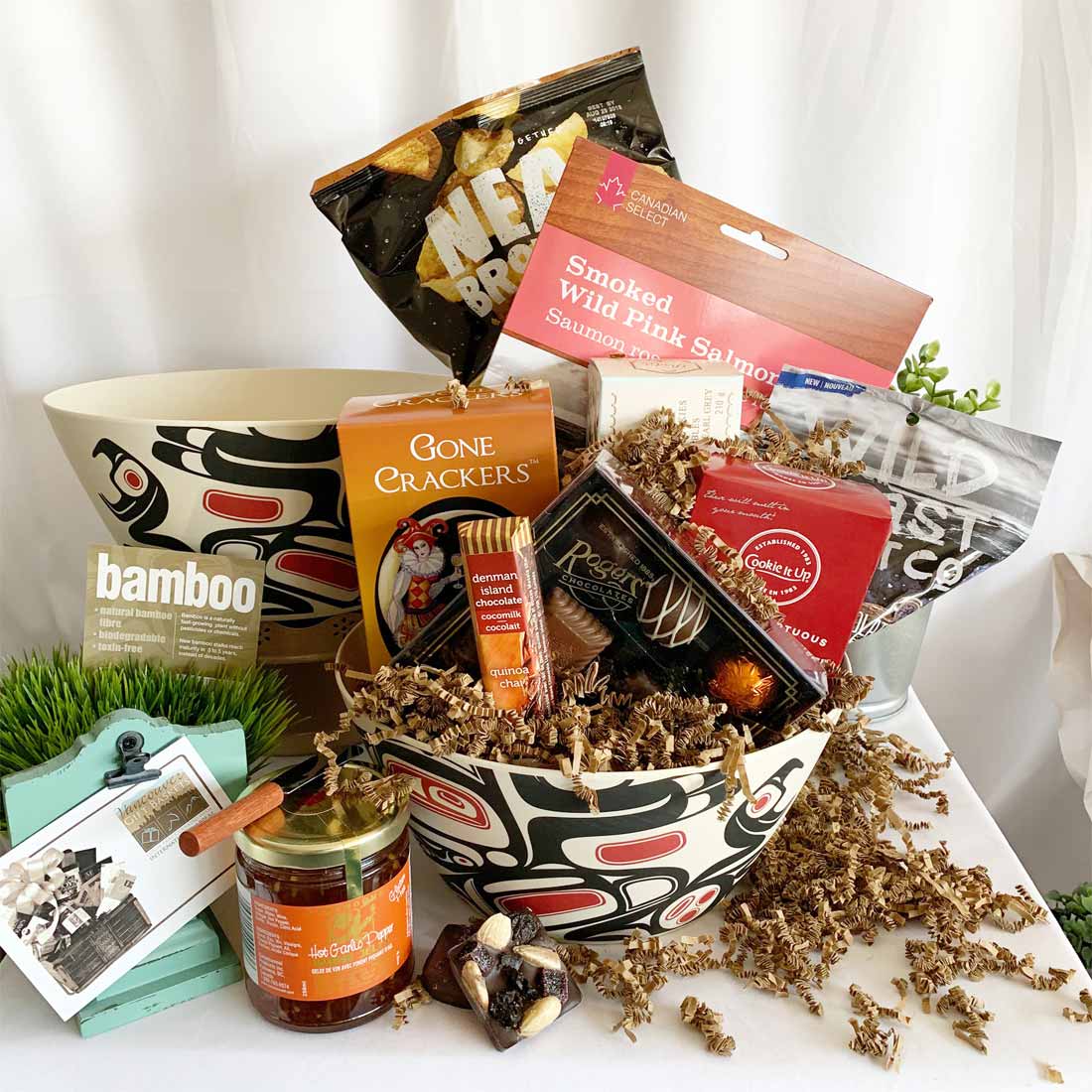BC's Native Local Artisan Pleasures Gift Vancouver Gift Baskets