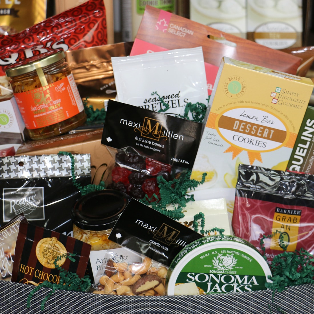 All Kinds of Yummy Gourmet Gift Basket