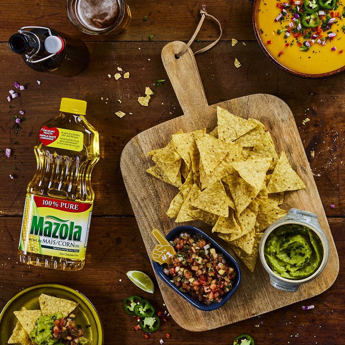 Recipe for Baked Tortilla Chips from Mazola