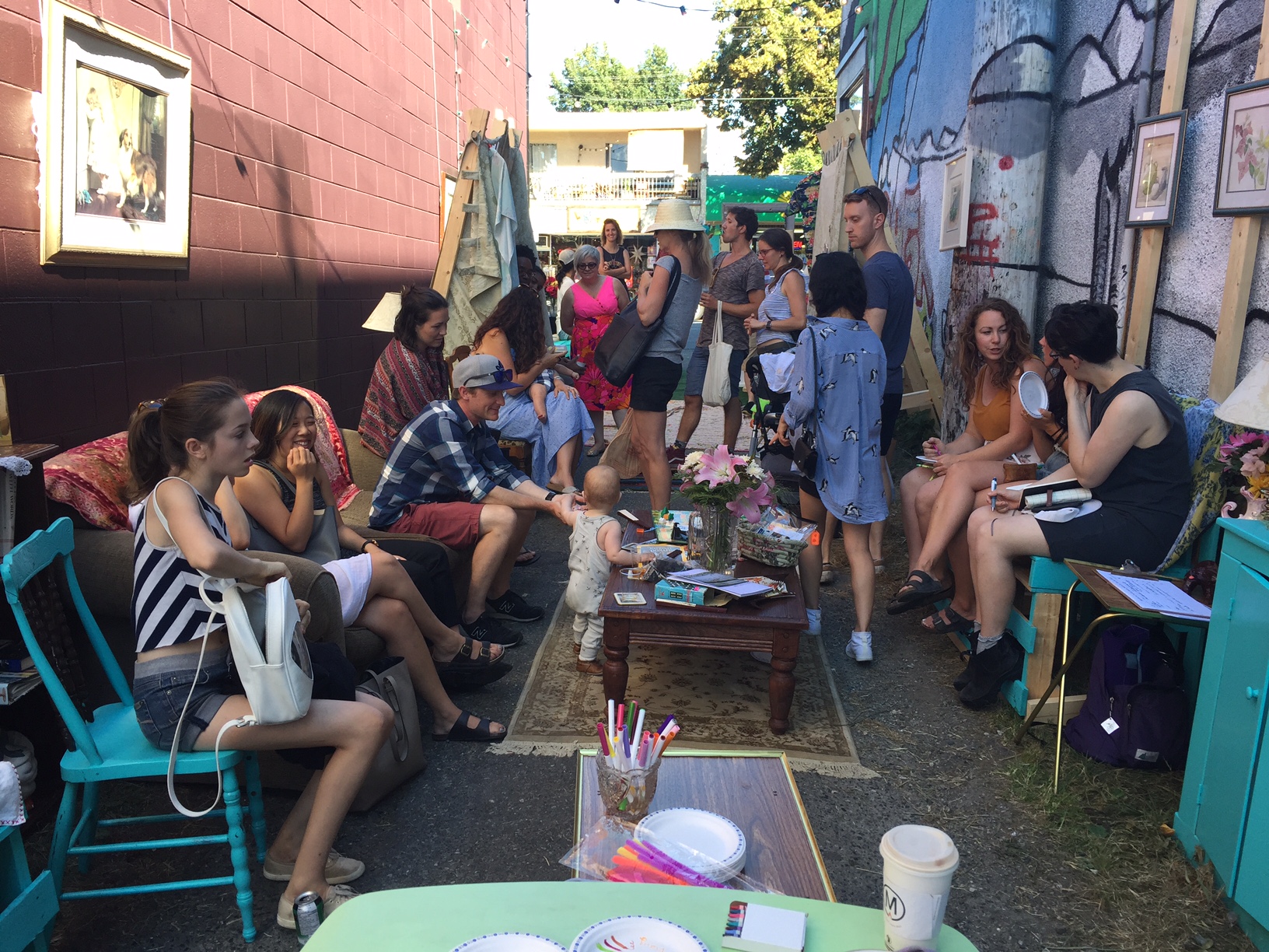 A Fun Saturday at Grandma’s House Vancouver Public Space Network