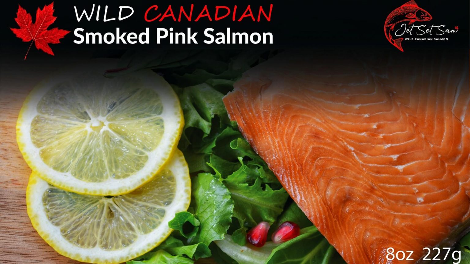 2 Pack Candied Pink and Smoked Albacore Tuna Smoked Salmon Vancouver