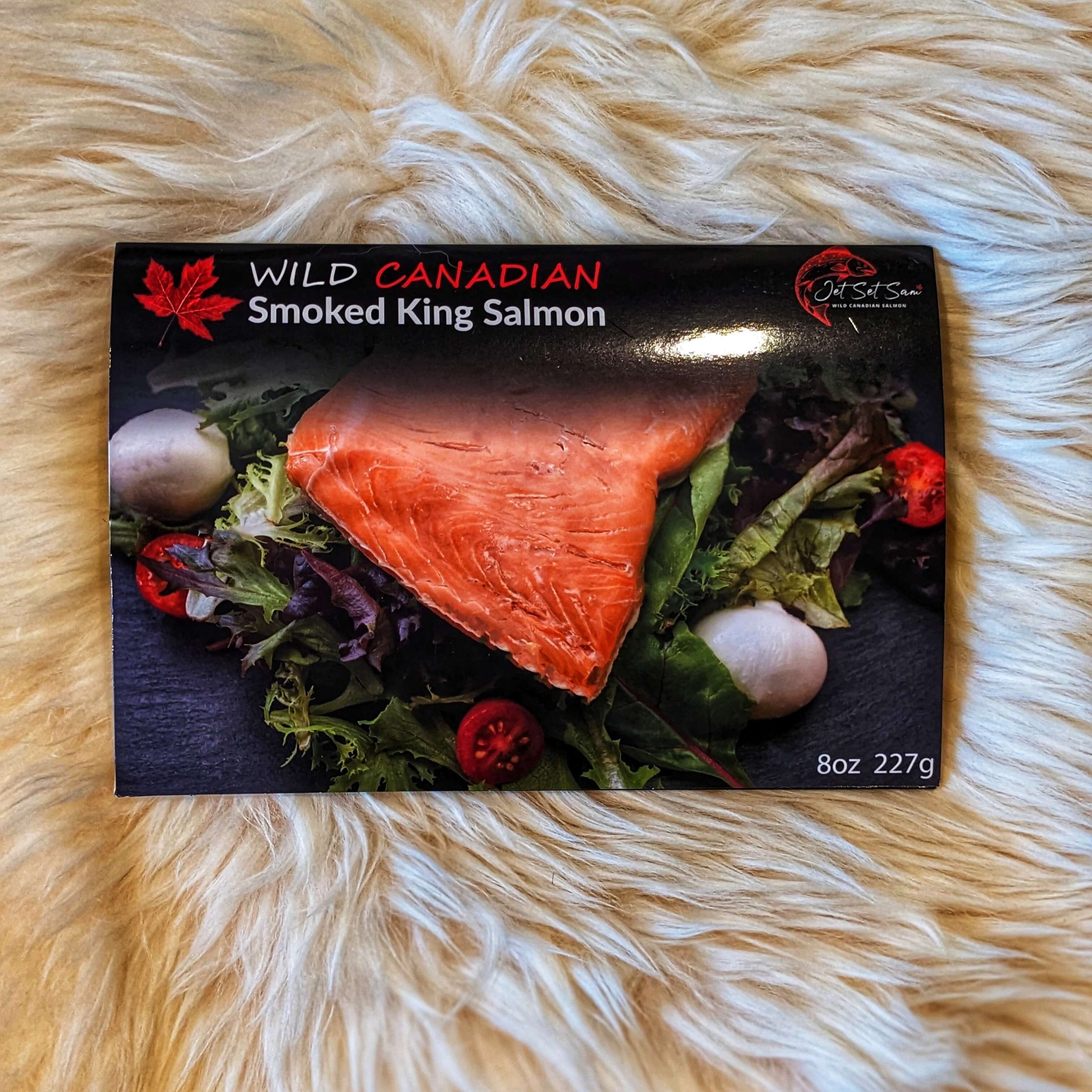 Wild Canadian Smoked King Salmon Smoked Salmon Vancouver Wild