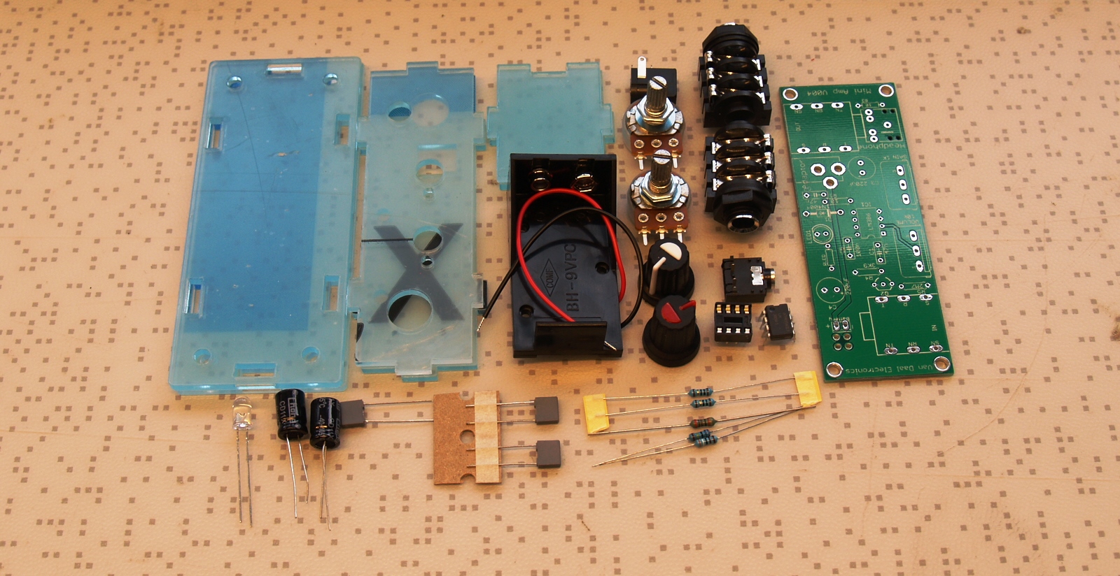 Guitar amp DIY kit Van Daal Electronics