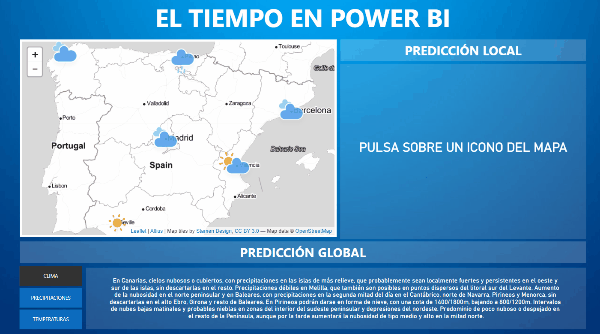 Mapa del Tiempo en Power BI - Vandalytic - tu blog de Power BI y más en ...
