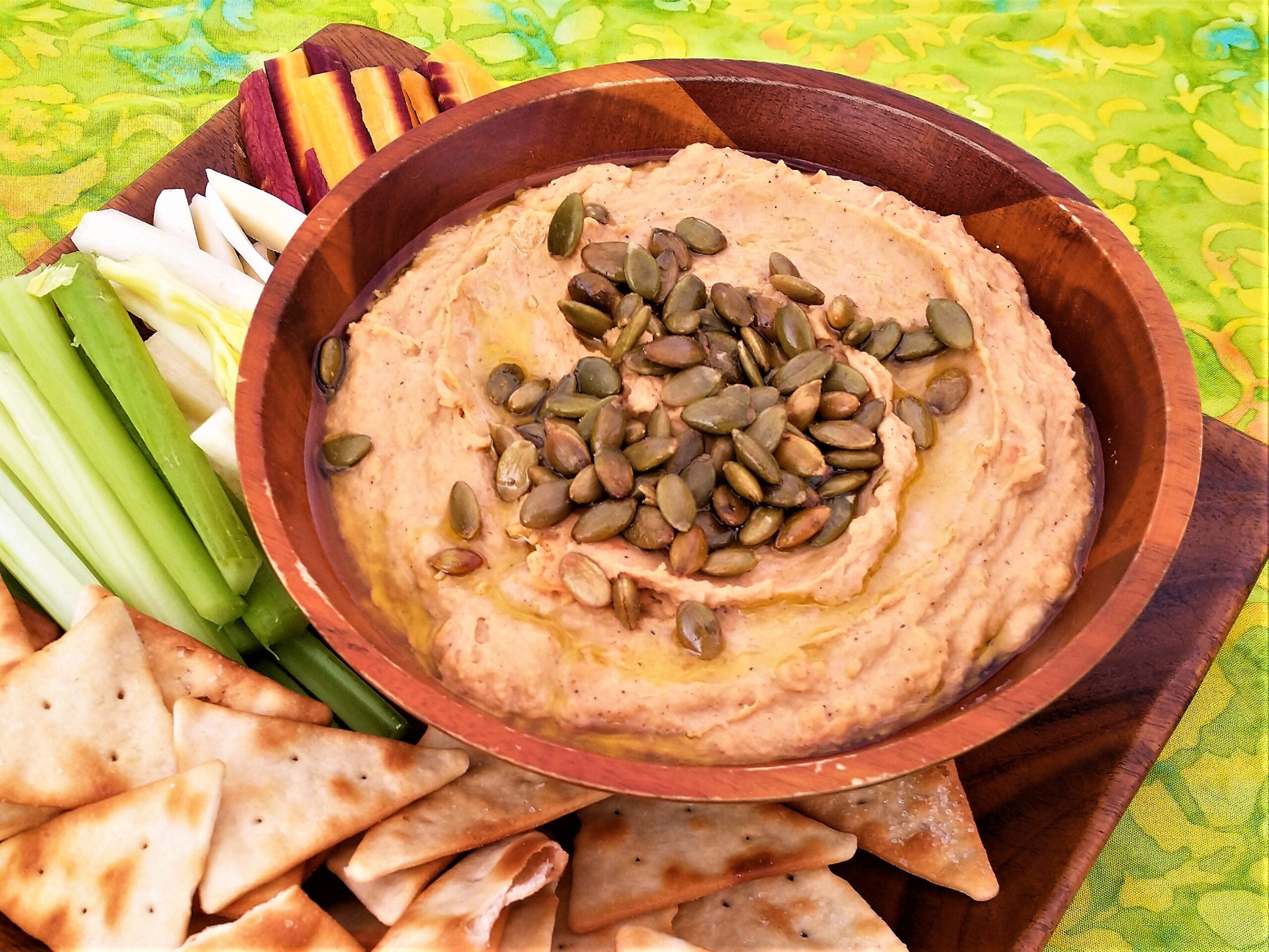 Sweet Potato Hummus Van Delicious