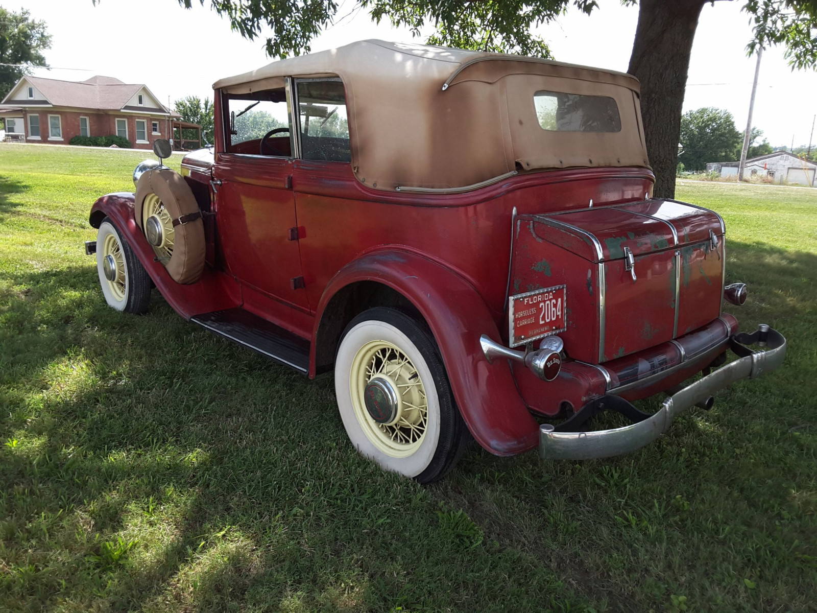 Lot 8A 1932 Desoto Custom Convertible Sedan Deluxe VanderBrink Auctions