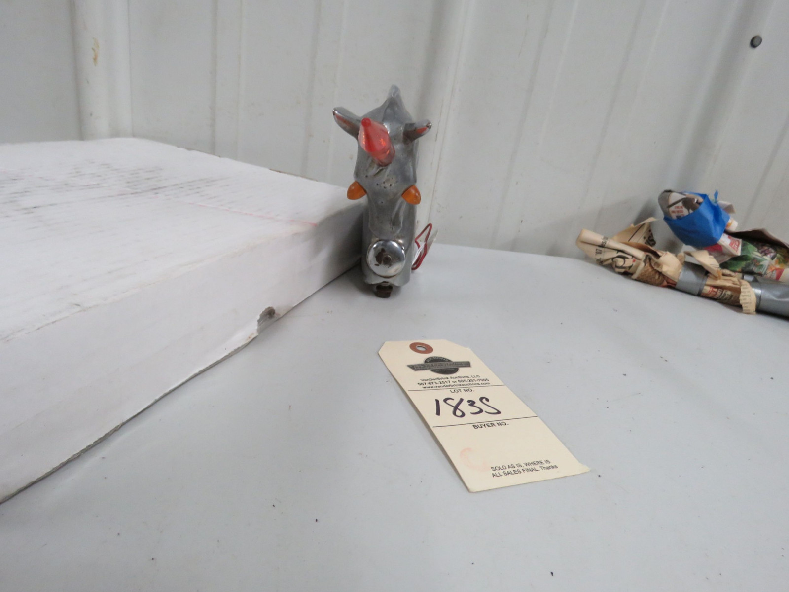 Lot 183S Unique Unicorn Aftermarket Hood Ornament VanderBrink Auctions