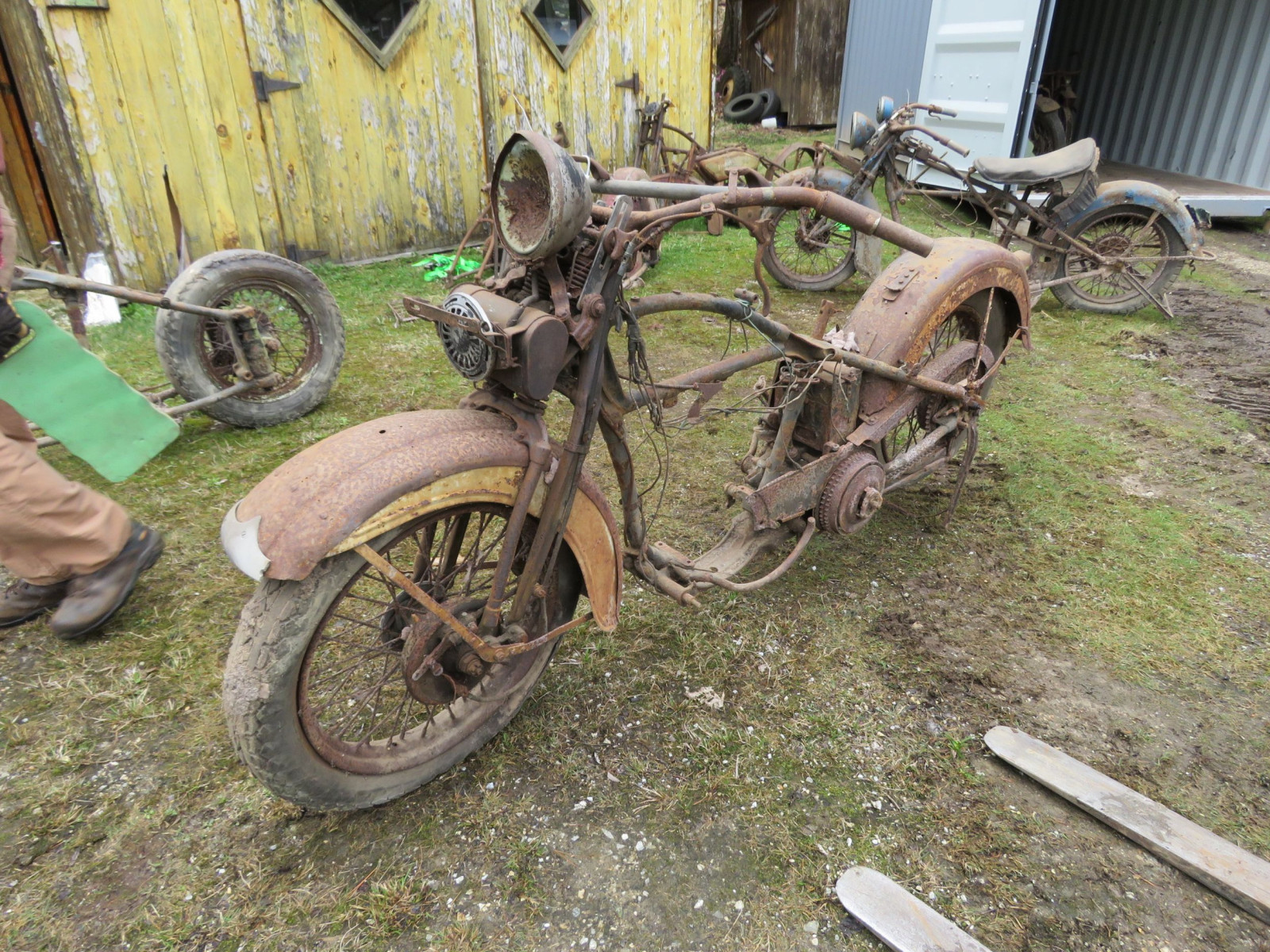 Lot 140B Harley Davidson VL Series Motorcycle Project VanderBrink