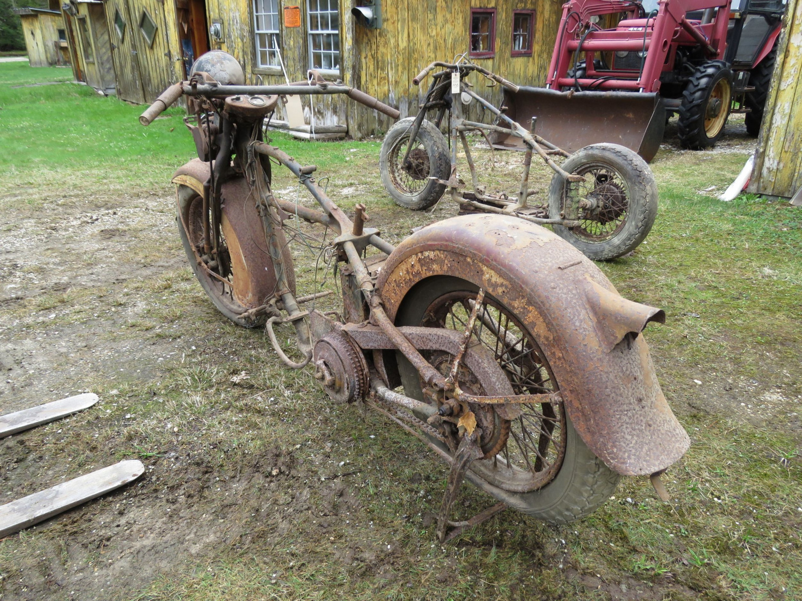 Lot 140B Harley Davidson VL Series Motorcycle Project VanderBrink