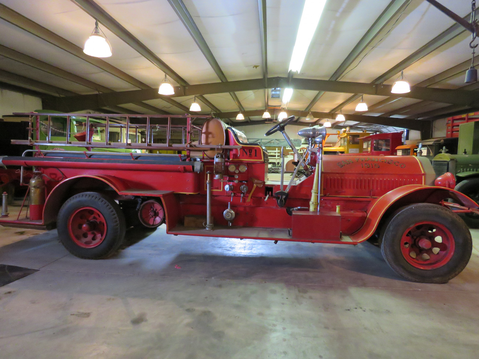 Lot 67L 1915 Seagraves Fire Truck VanderBrink Auctions