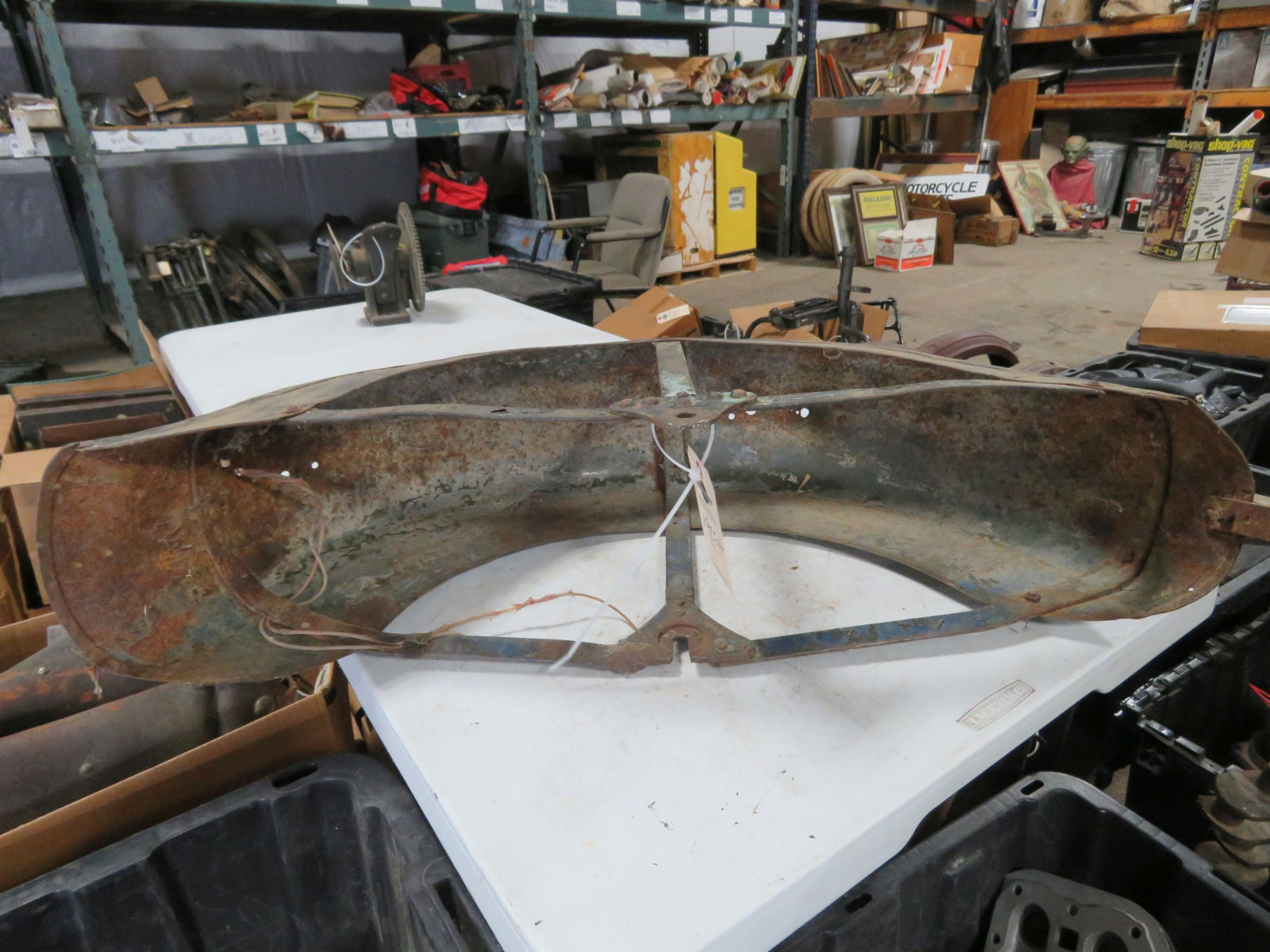 Lot 192EH RARE Harley Davidson Sidecar Fender VanderBrink Auctions