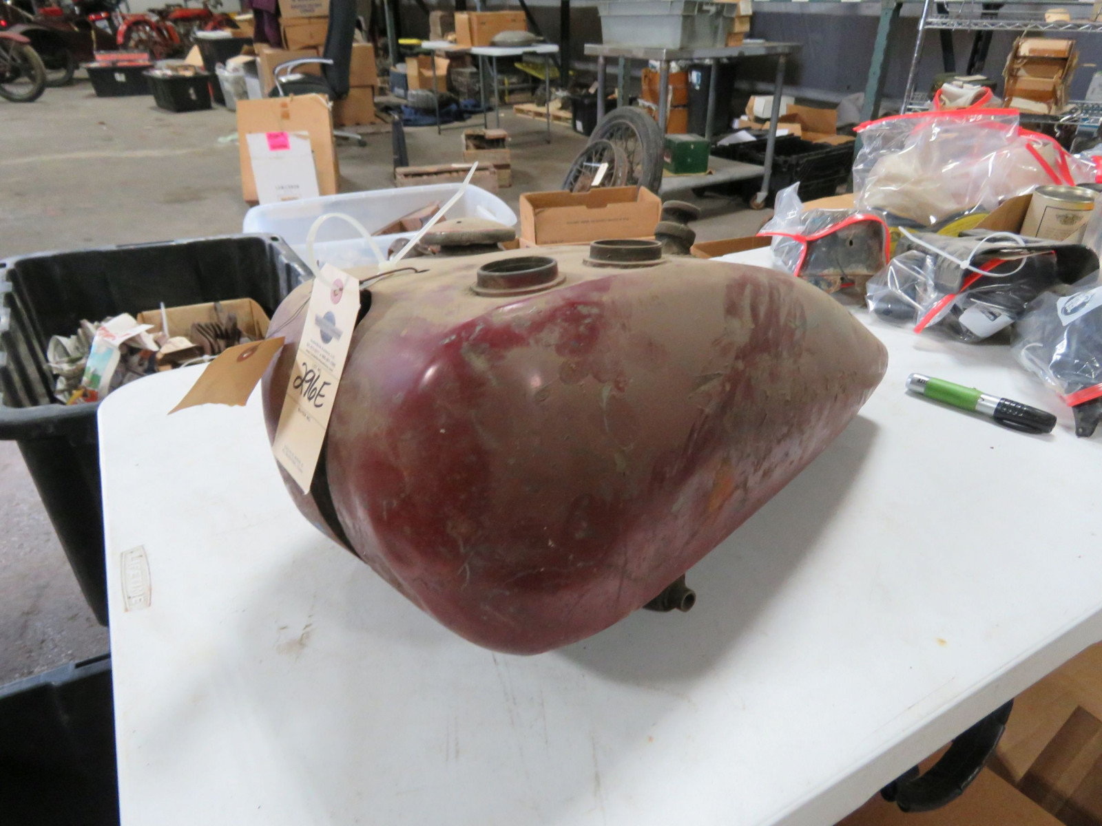 Lot 296E 1930's Used Harley Davidson VL Gas Tanks VanderBrink Auctions