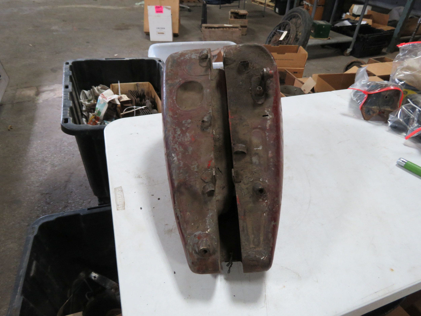 Lot 296E 1930's Used Harley Davidson VL Gas Tanks VanderBrink Auctions