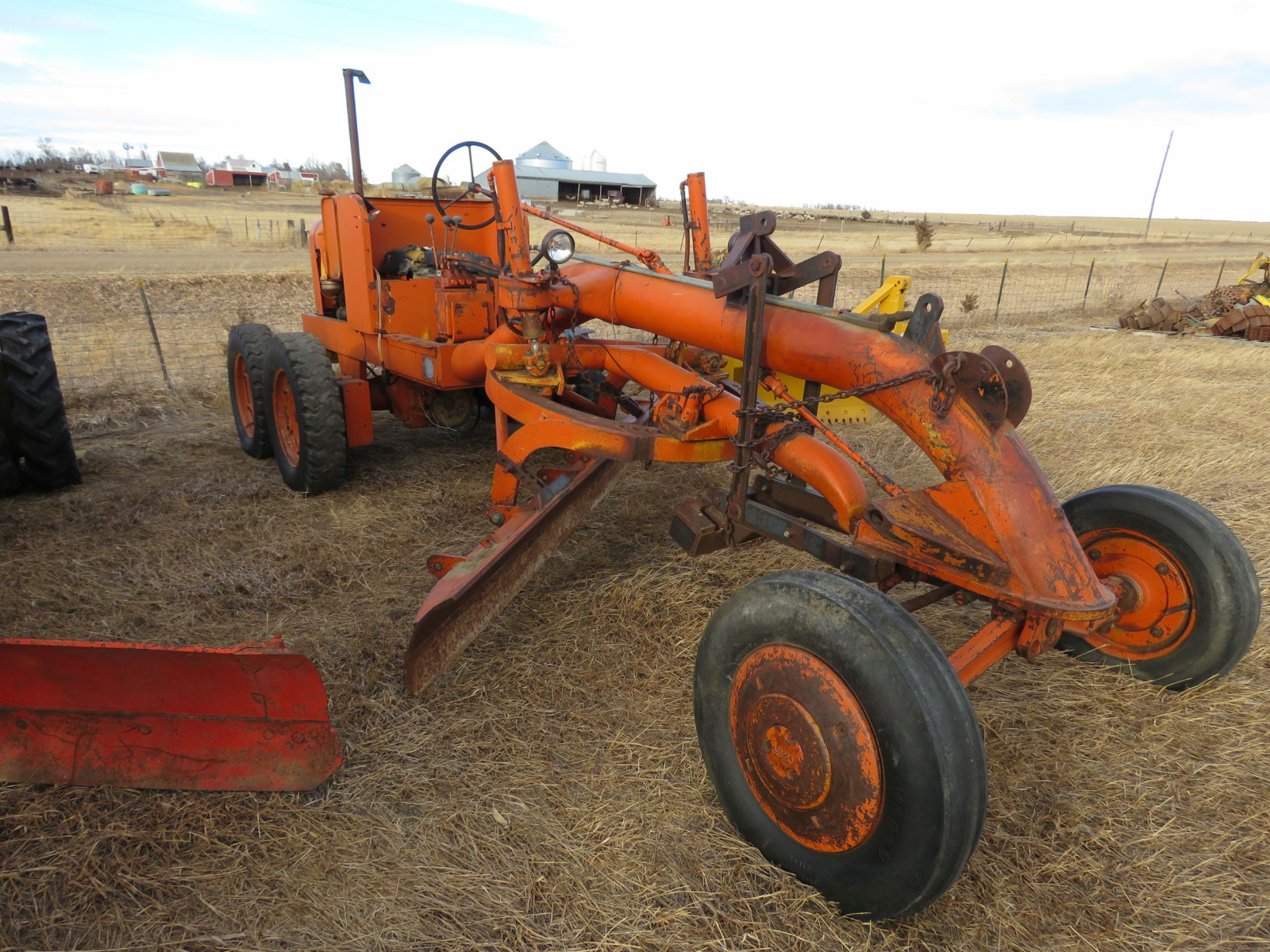 Lot 58P Allis Chalmers Road Grader VanderBrink Auctions