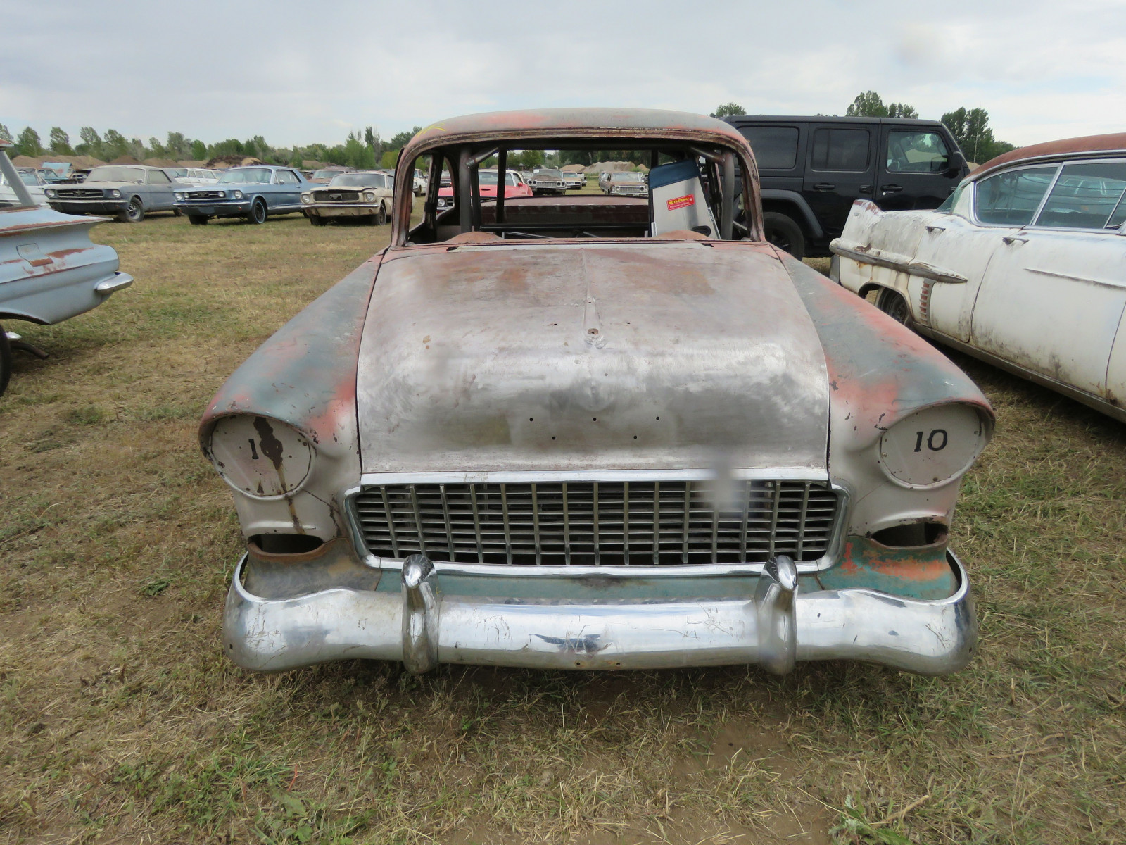 Lot 4R 1955 Chevrolet Vintage Stock Car Project VanderBrink Auctions