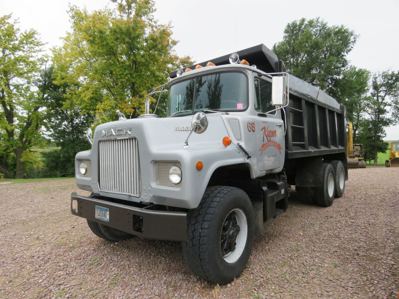Lot 22K 1968 Mack Truck Dump Truck VanderBrink Auctions