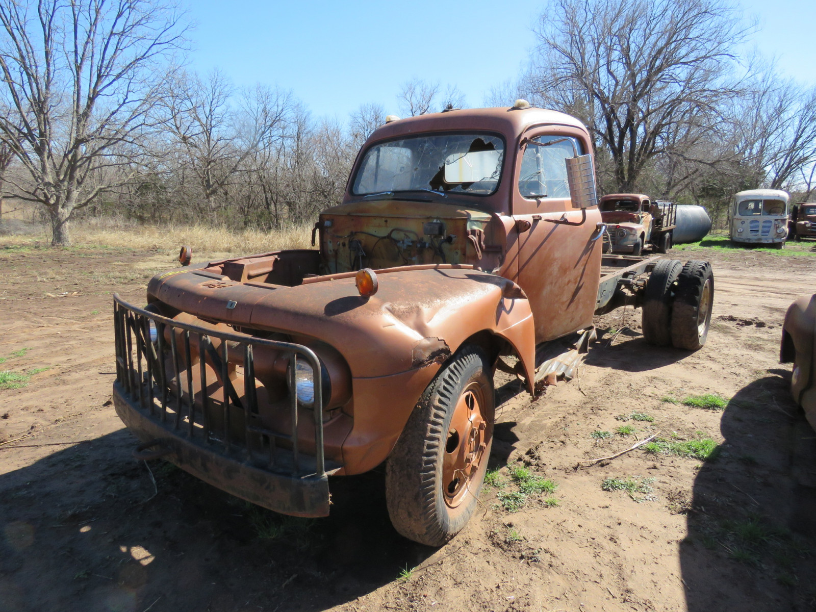 Lot 130K 1950's Ford Truck for PARTS VanderBrink Auctions