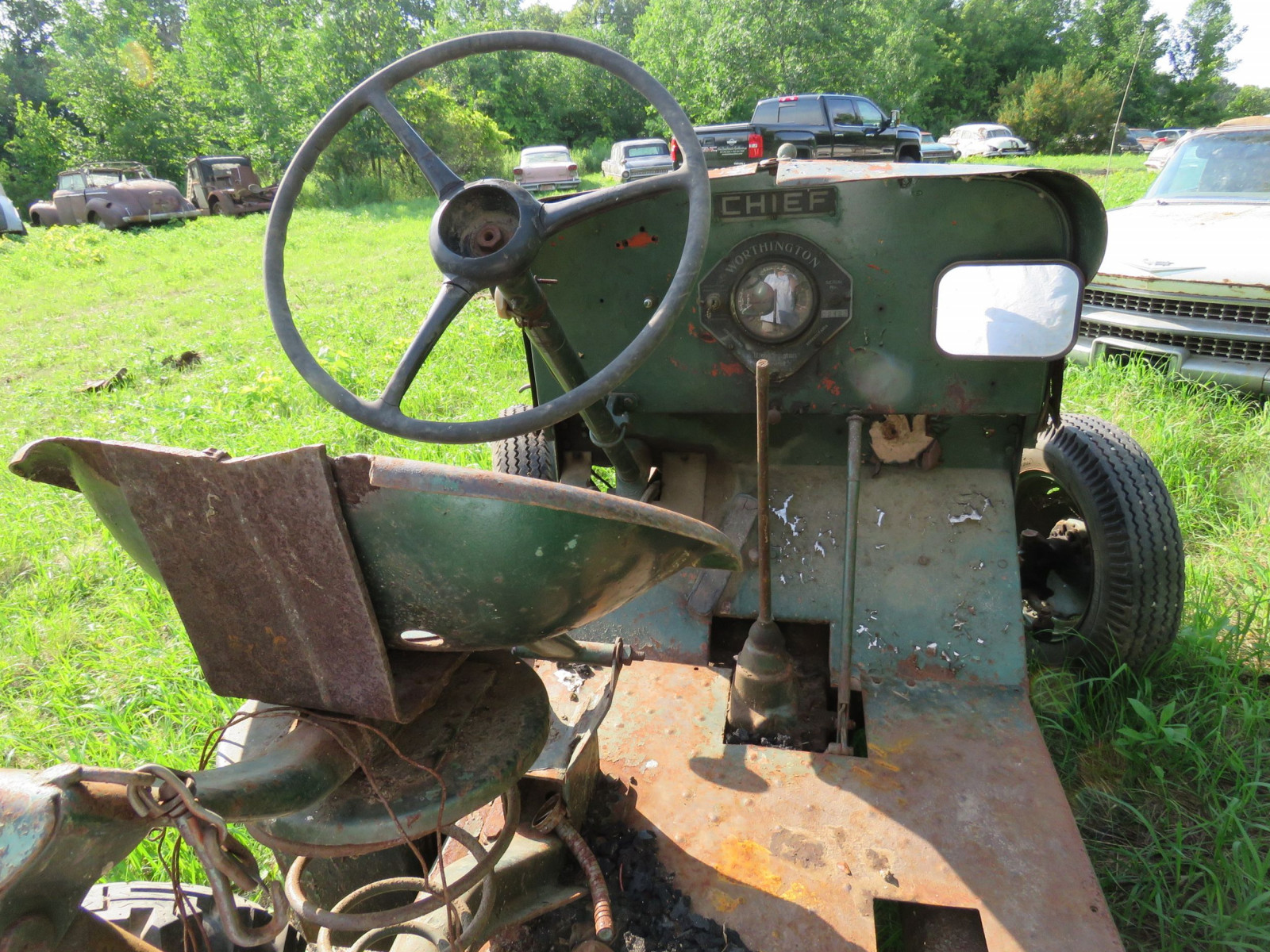 Lot 1SH Worthington Mower Chief Lawn Tractor VanderBrink Auctions