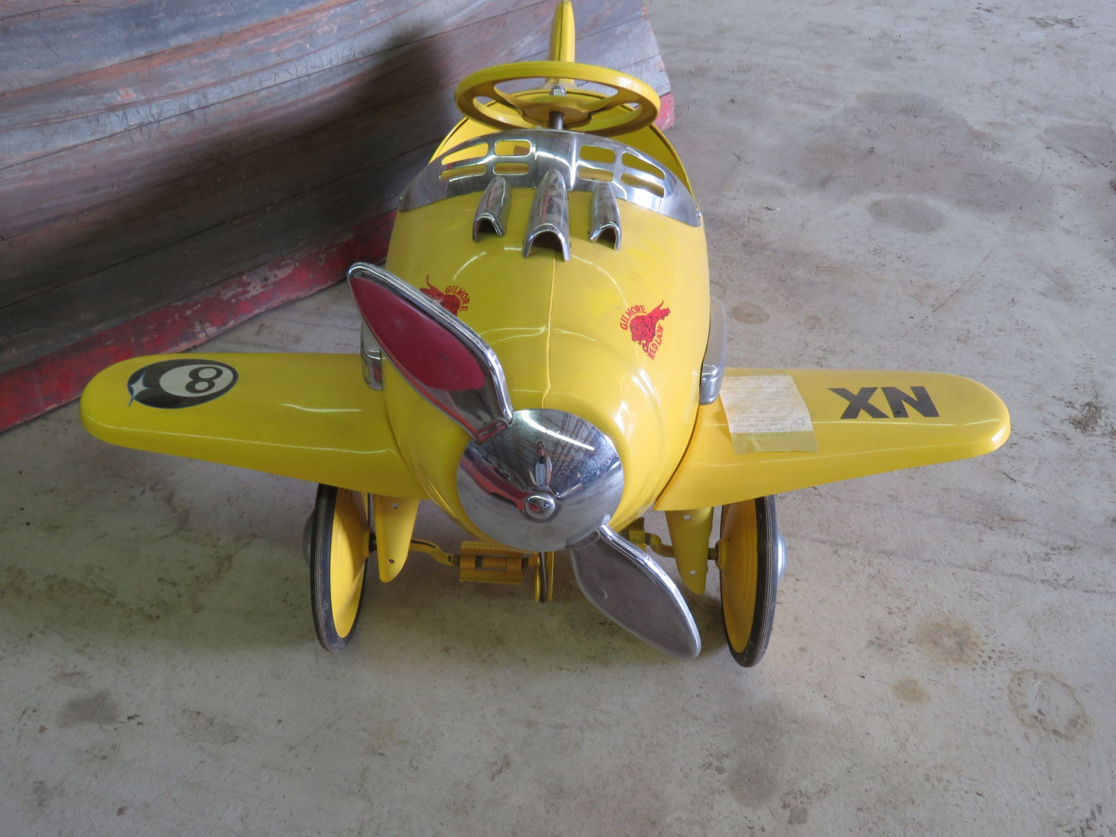 Lot 40D Reproduction Airplane Pedal Car VanderBrink Auctions