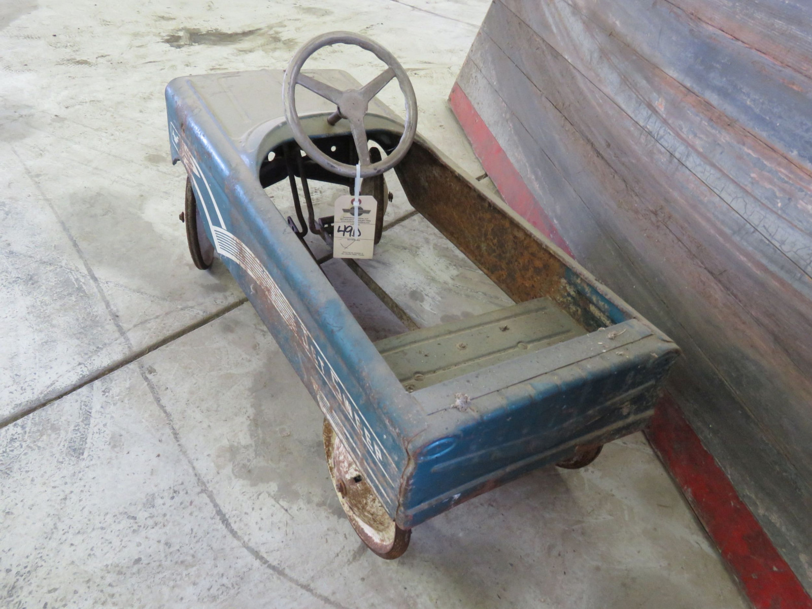 Lot 49D AMF Jet Sweep Vintage Pedal Car VanderBrink Auctions