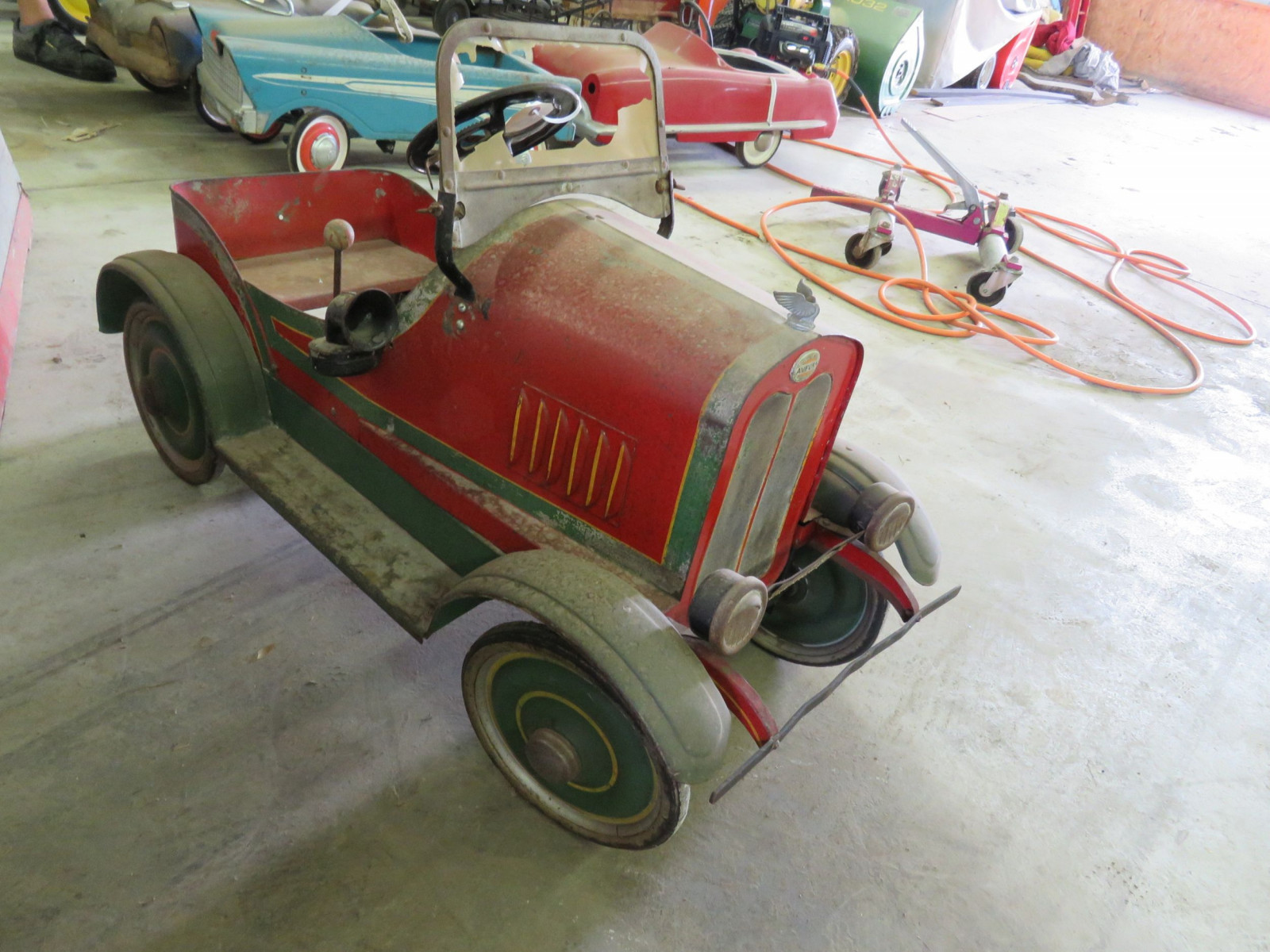 Lot 69D Vintage Steel craft 1929 Auburn Pedal Car VanderBrink Auctions