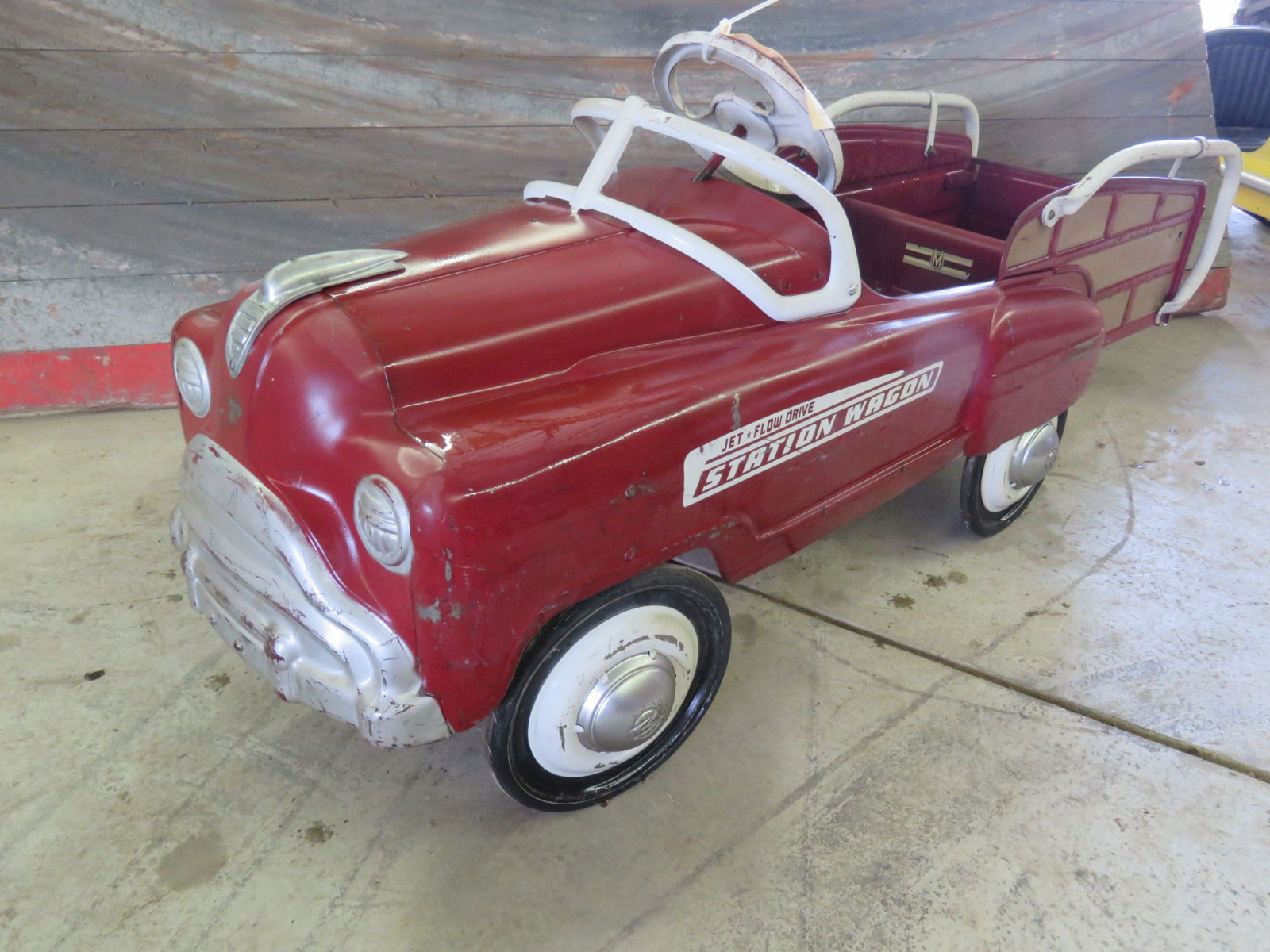 Lot 87D 1955 Murray Station Wagon Pedal Car VanderBrink Auctions