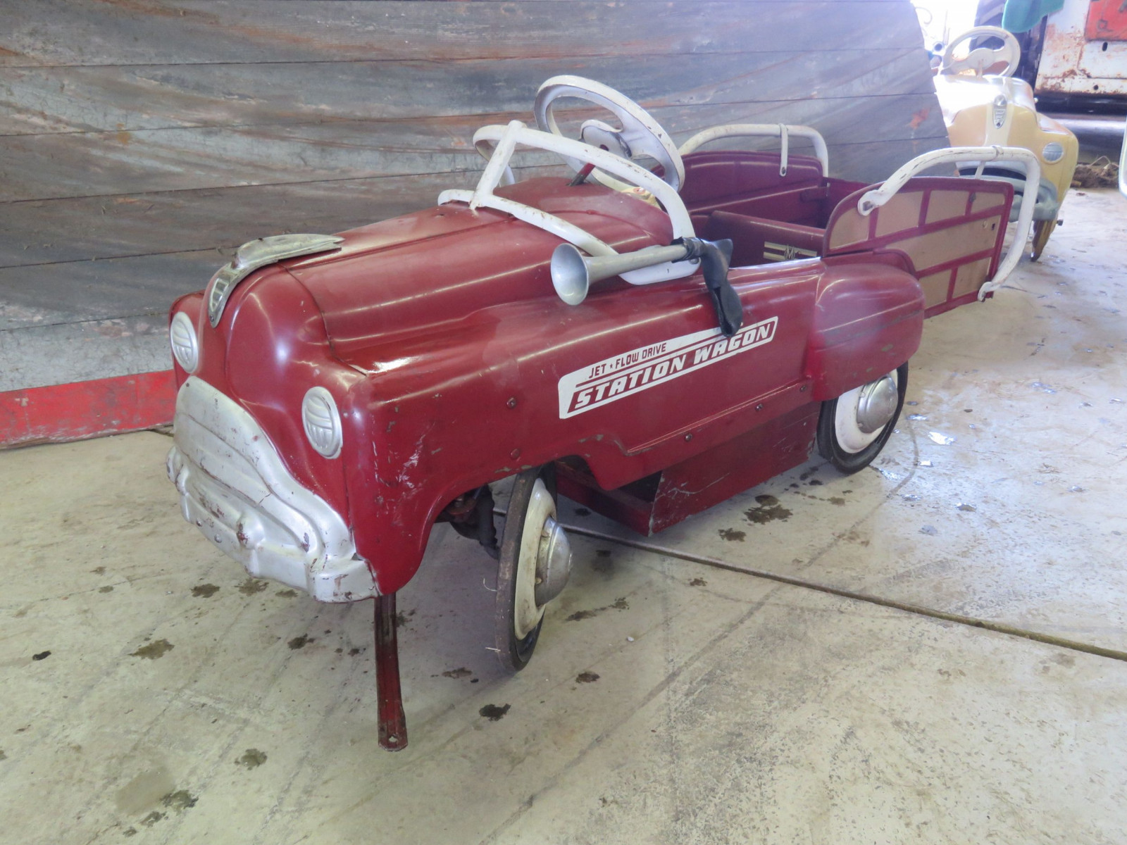 Lot 93D 1955 Murray Station Wagon Pedal Car VanderBrink Auctions